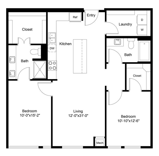 Floorplan - The Larking