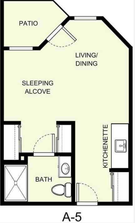 Floorplan - Asher Point Independent Living of Texarkana