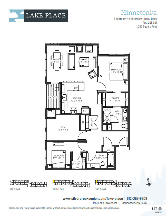 Floorplan - Lake Place 55+ Active Adult