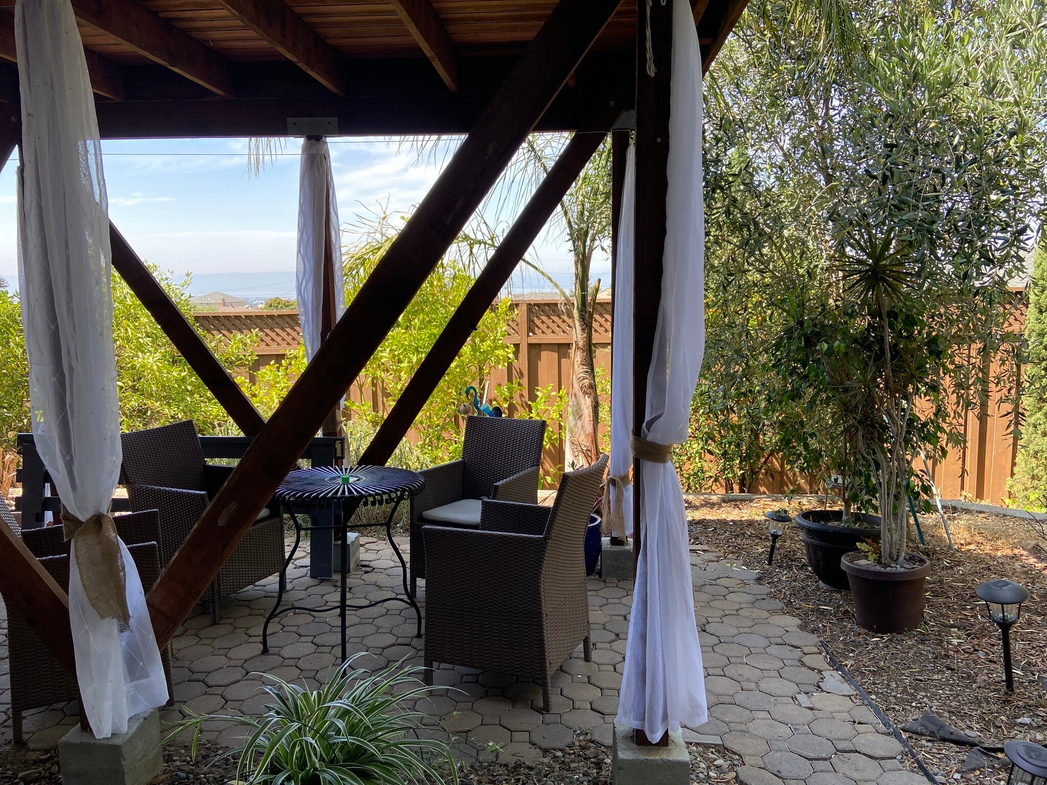 backyard patio - 18787 Titan Plz
