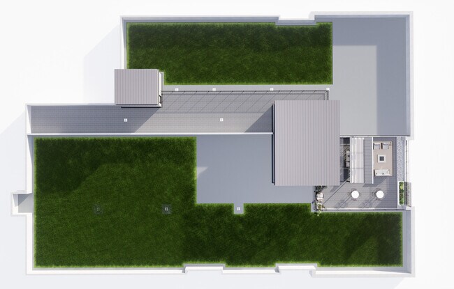 Live Green Roof Rendering - The Legacy - OPEN HOUSE 12-7 Daily