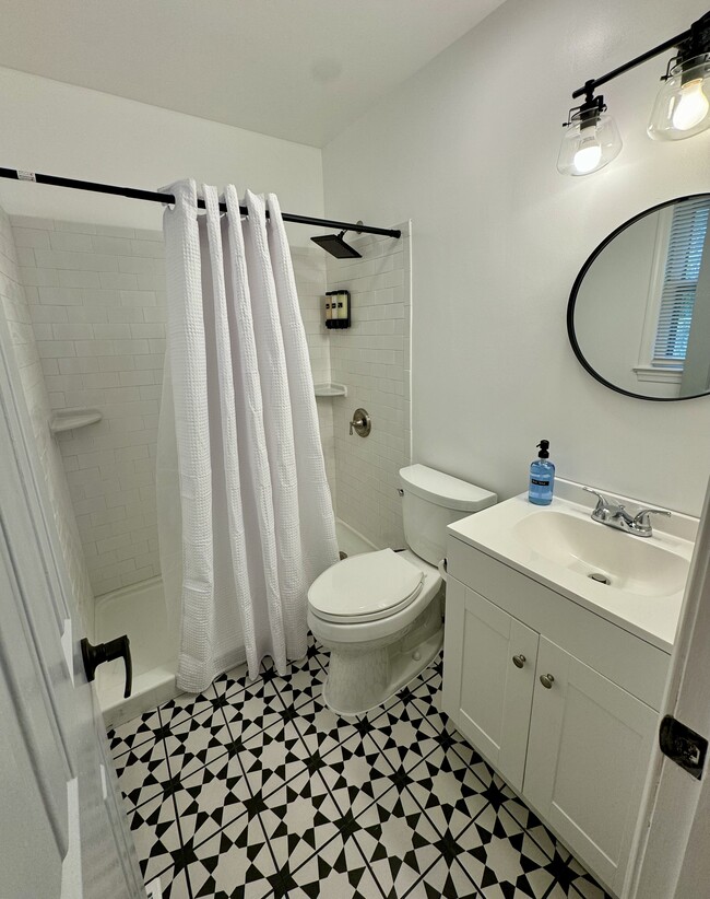 Master bathroom. - 189 Newton St