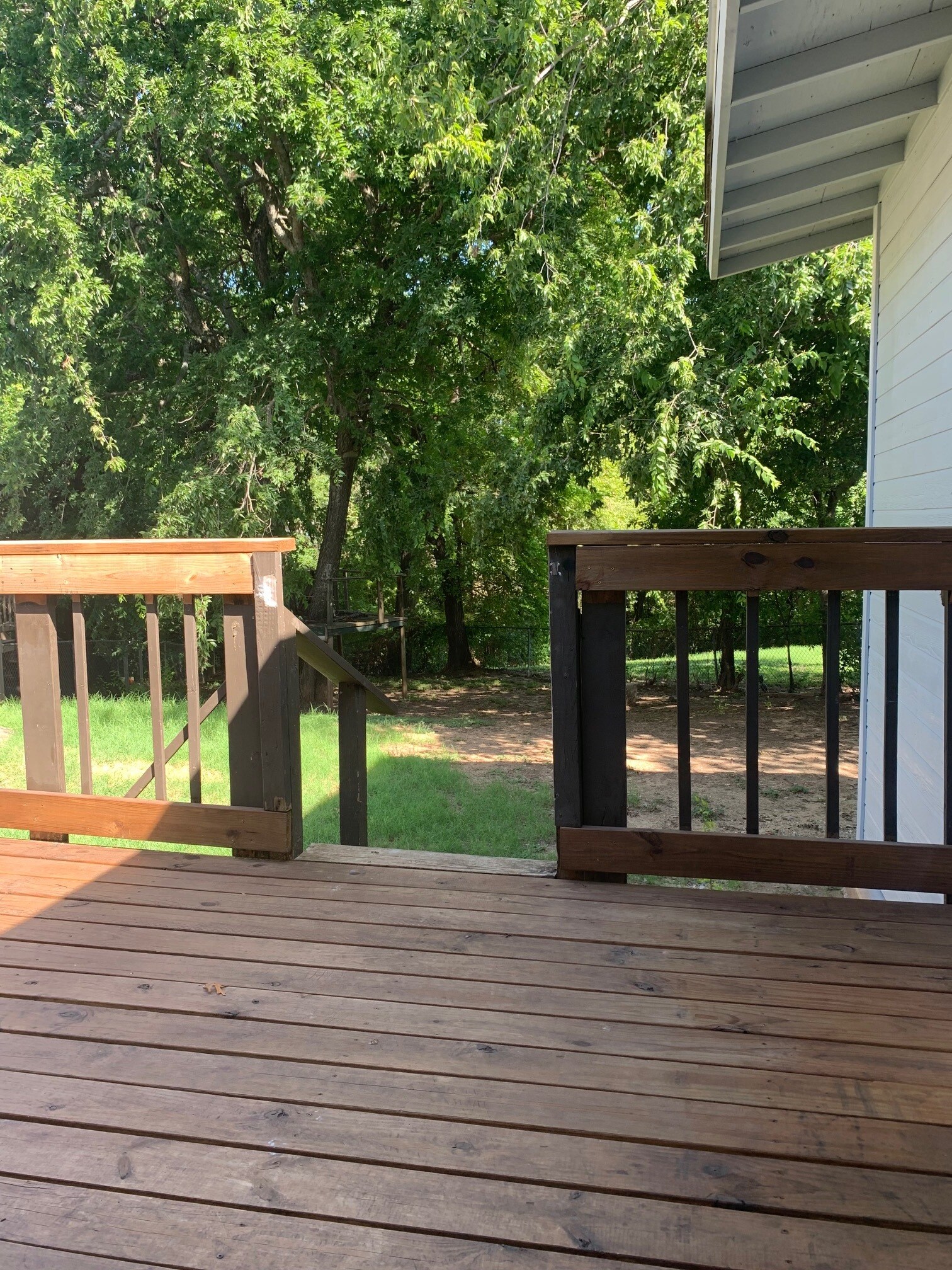 Patio & yard - 1240 S Brazos St