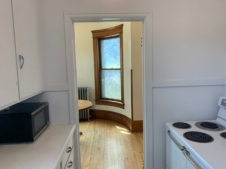 Kitchen looking into Tower Room - 618 S Farwell St