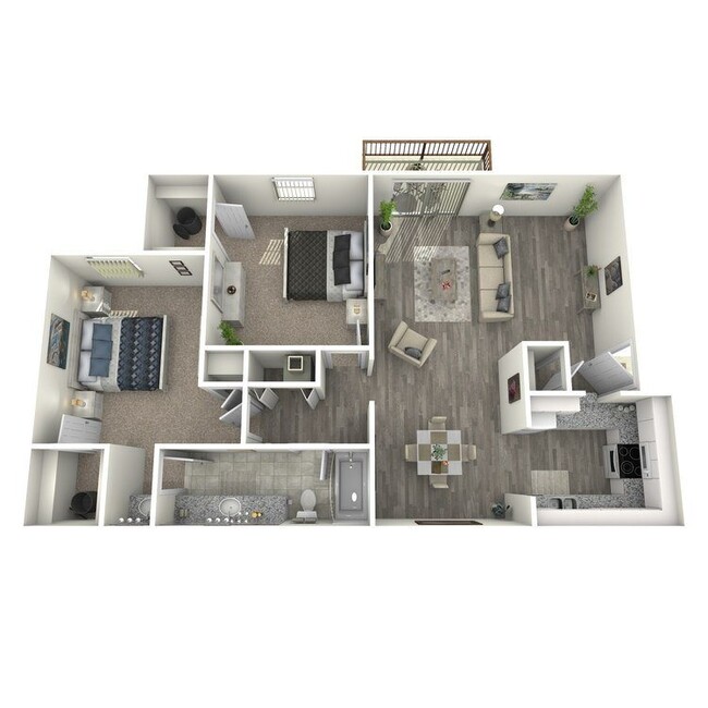 Floorplan - Gardenview Apartments