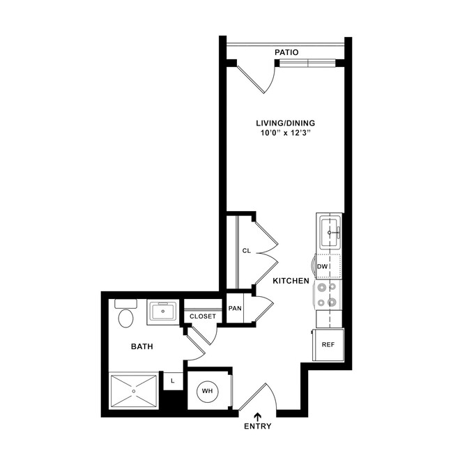 Floorplan - Entwine Apartments