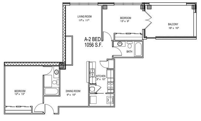 Floorplan - 707 North