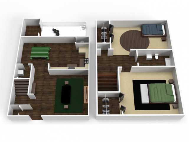 Floorplan - Village Square Apartments