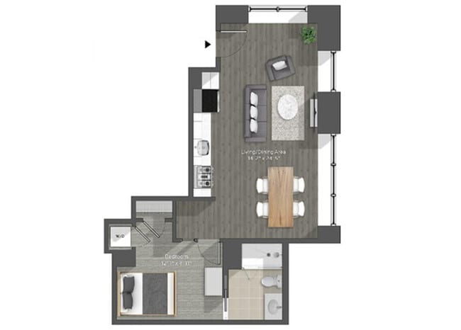 Floorplan - Walnut Street Apartments