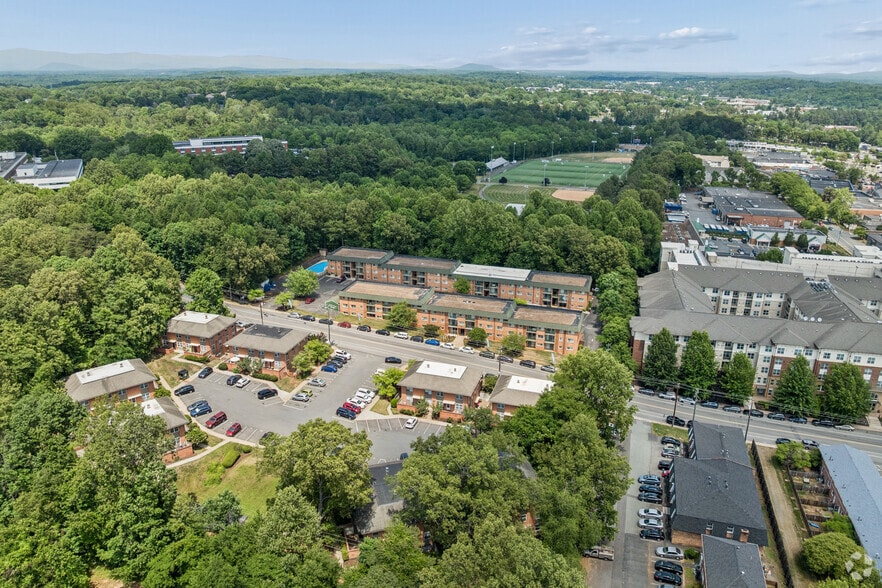 Aerial Overview - The Jeffersonian