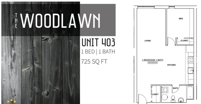 Floorplan - Woodlawn Apartments