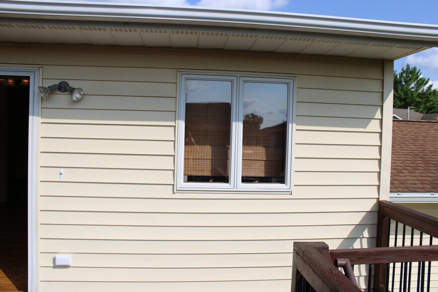 kitchen window from deck - 3991 Whiting Ln NE