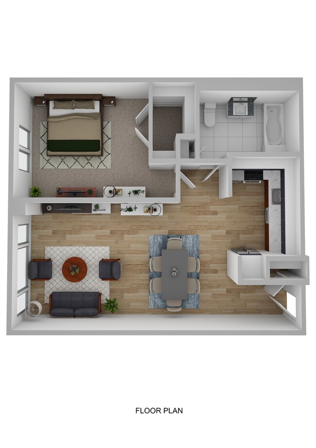 Floorplan - Ship's Watch Apartments