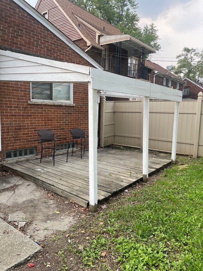 Backyard - 8120 Appoline St