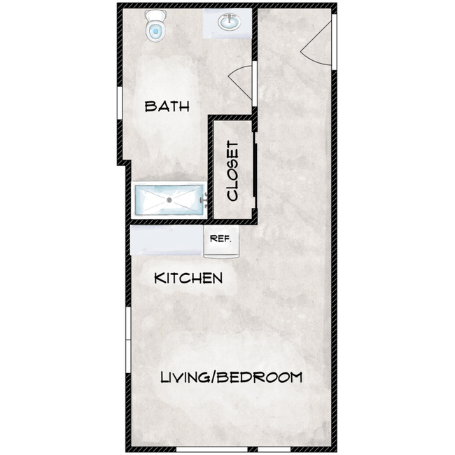 Floorplan - 3 Square