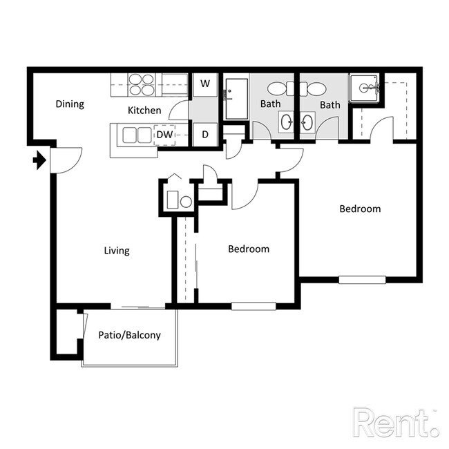 Building Photo - Beautiful 2-bedroom 1 bath apartment, down...