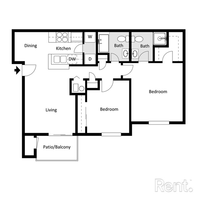 Building Photo - TWO BEDROOM ONE BATH