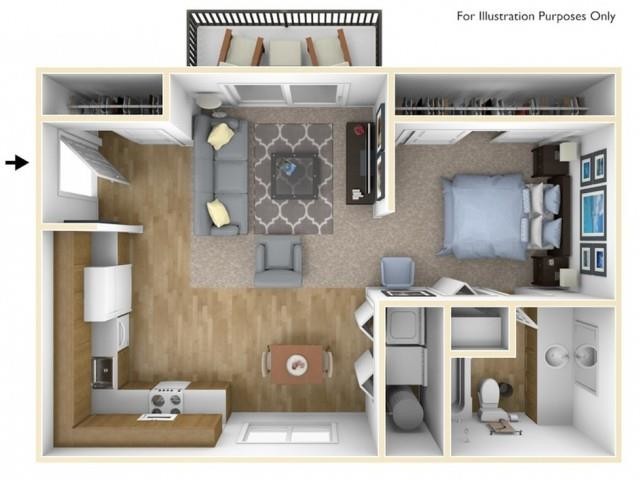 Floorplan - Center Pointe Apartments