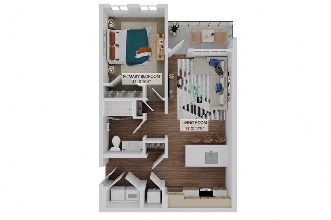 Floorplan - The Quinn Luxury Apartments
