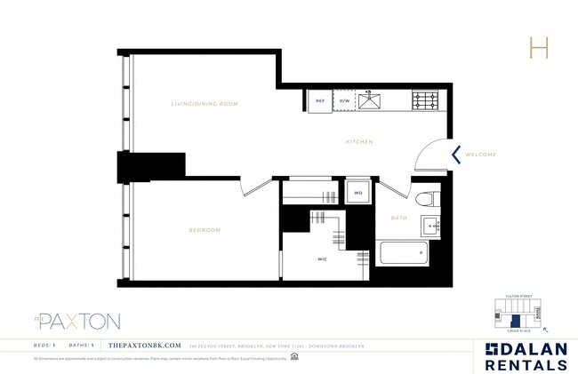 Floorplan - The Paxton