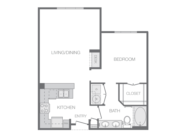 Floorplan - Hanover Rice Village