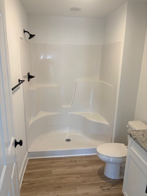 Master bath. Owner to install shower door - 74 Luke Ct