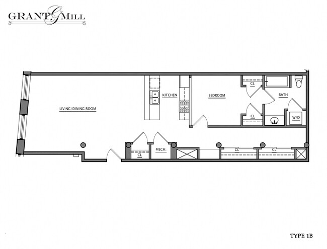 Floorplan - Grant Mill