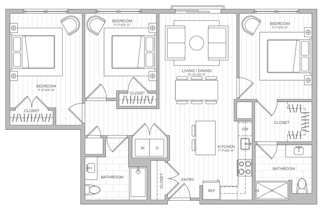 Floorplan - Slade Farm Residences