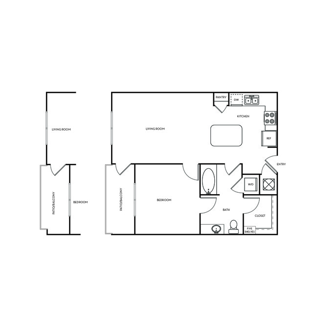 Floorplan - Vistas @ 707