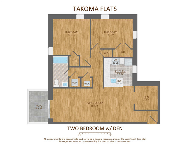 Floorplan - Takoma Flats