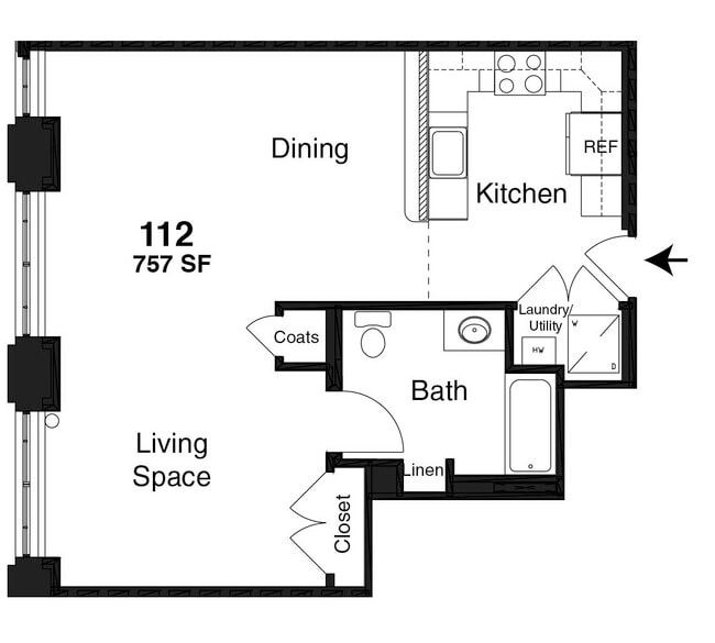 Floorplan - Turbine Lofts