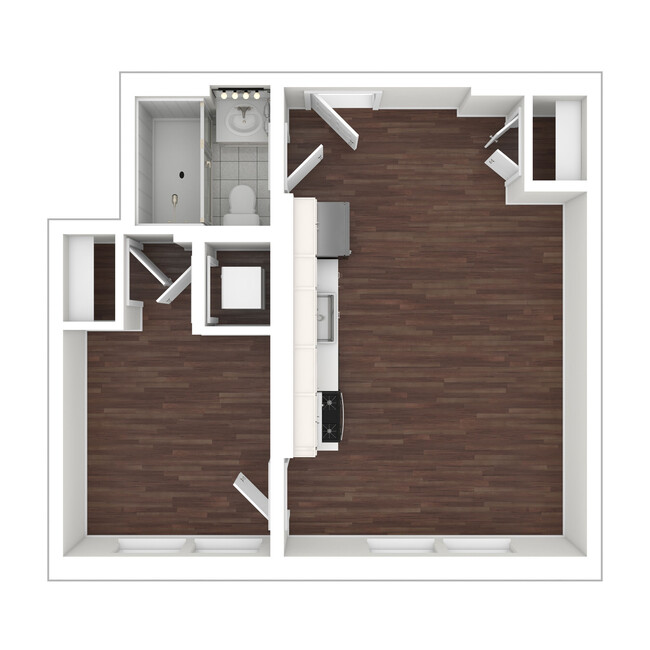 Floorplan - Clearway Apartments