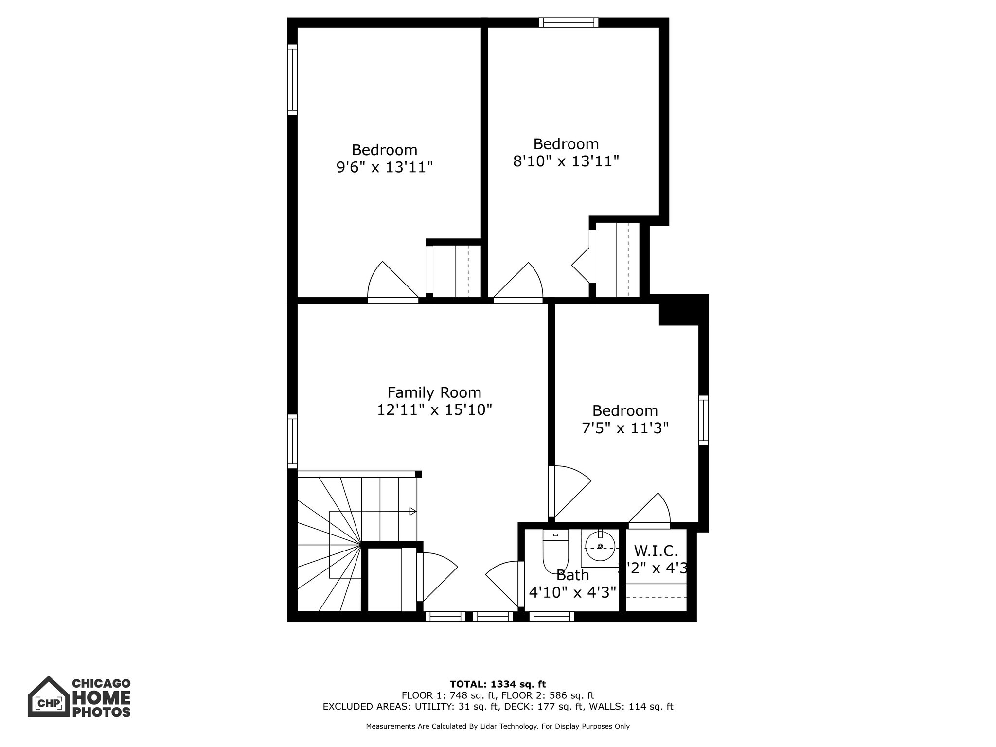 Second Floor - 3709 W Potomac Ave