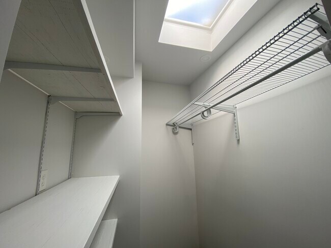 Skylighting in MBR walk in closet. - 3716 Claudine St