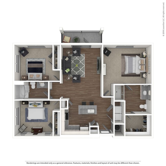 Floorplan - Lantower Waverly