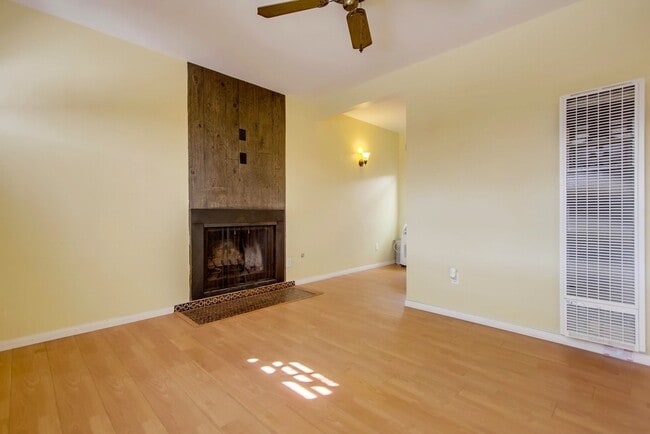 Wood fireplace - 3138 Collier Ave