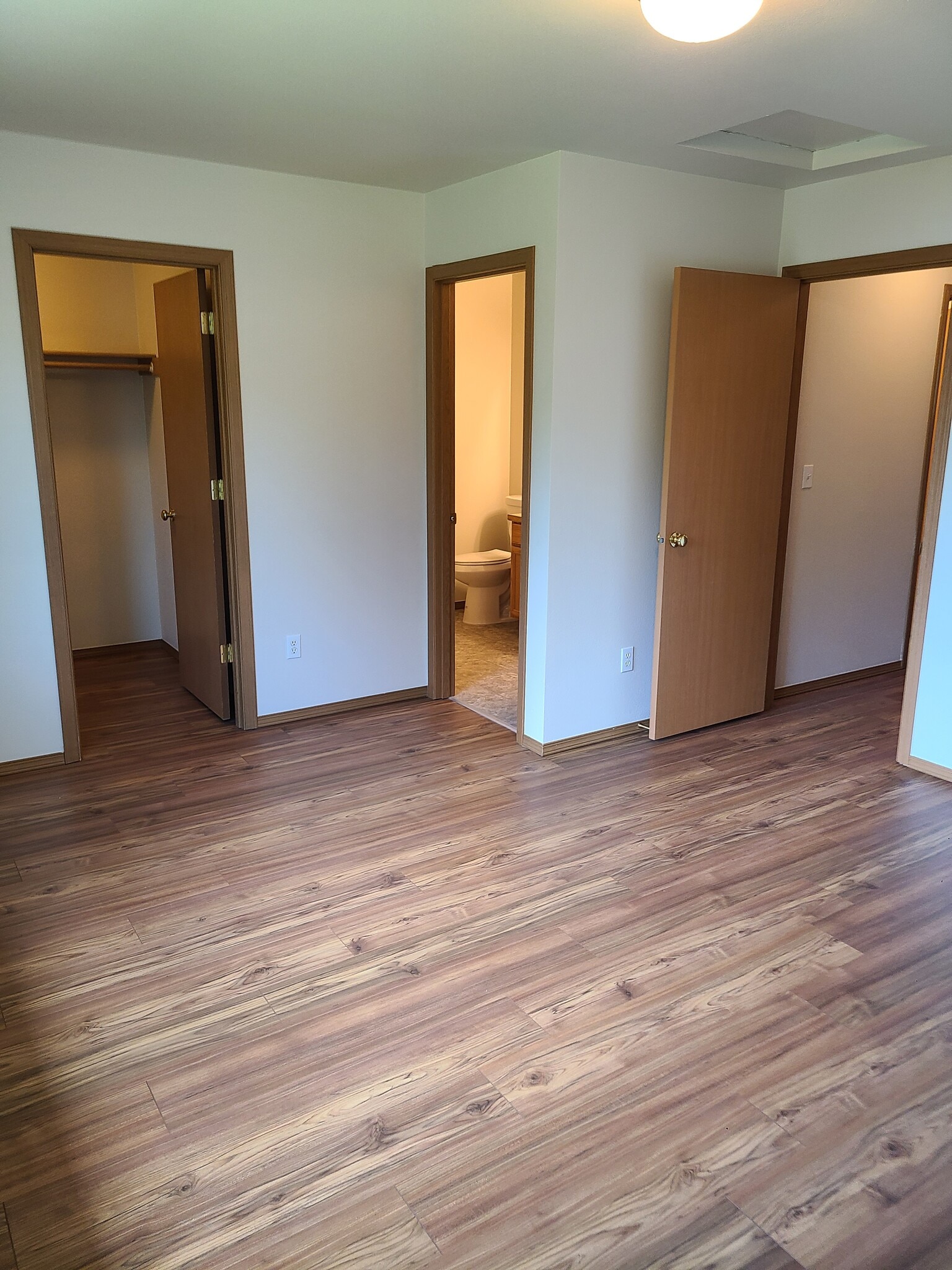 Primary Bedroom looking at Entry, Closet and Bathroom - 246 163rd St S