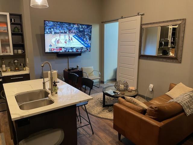 Furnished Kitchen Living Room View - 905 9th Street