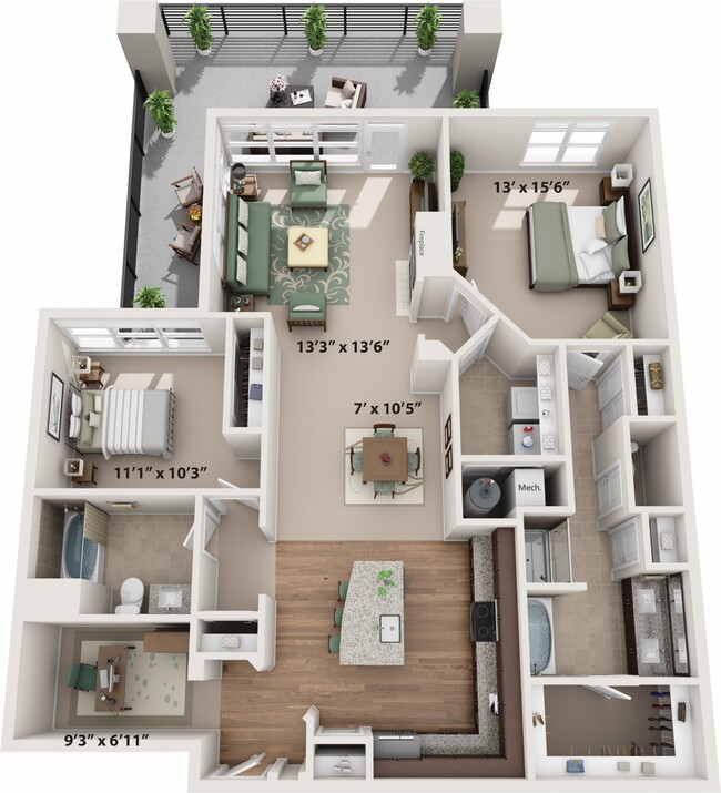 Floorplan - Amberley at Inverness