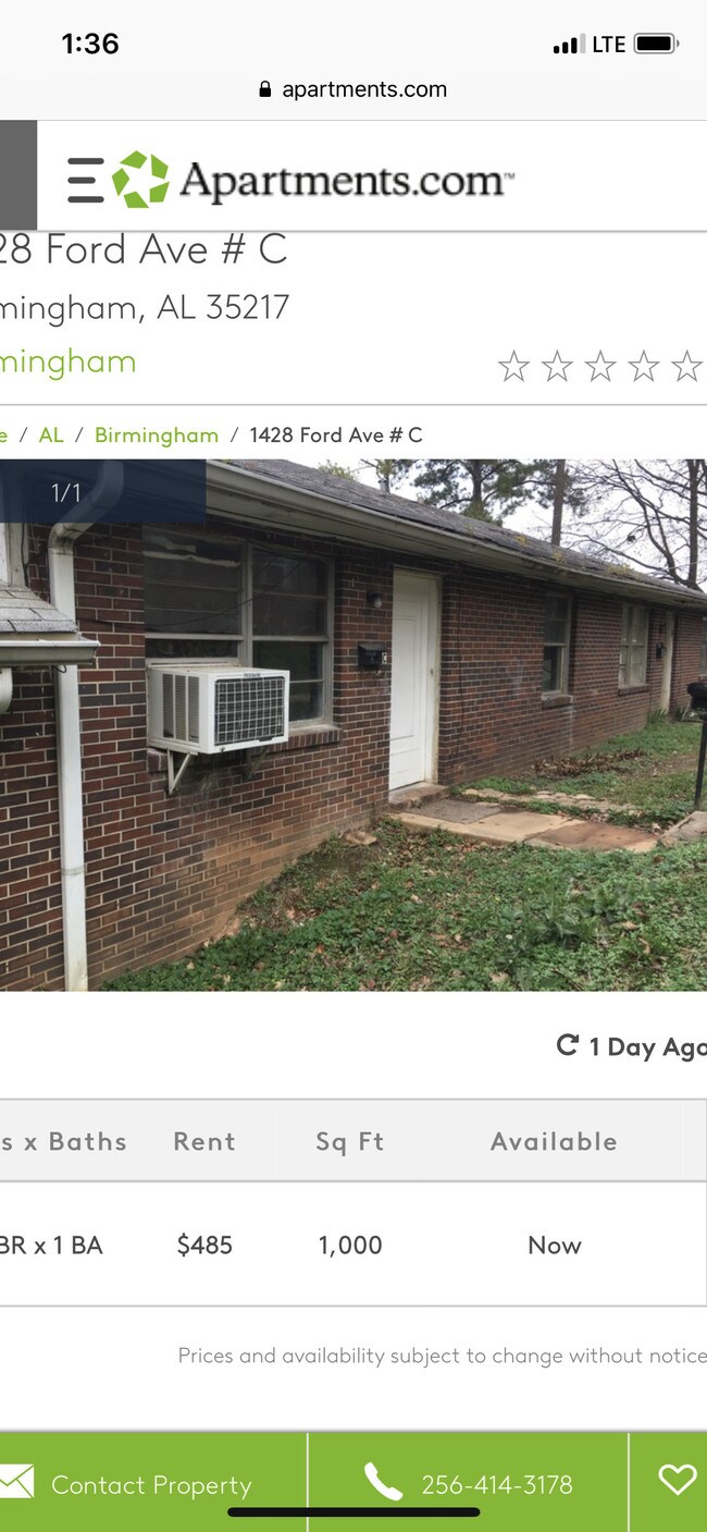 1428 Ford Ave 1428 Ford Ave Birmingham AL 35217 Apartment Finder