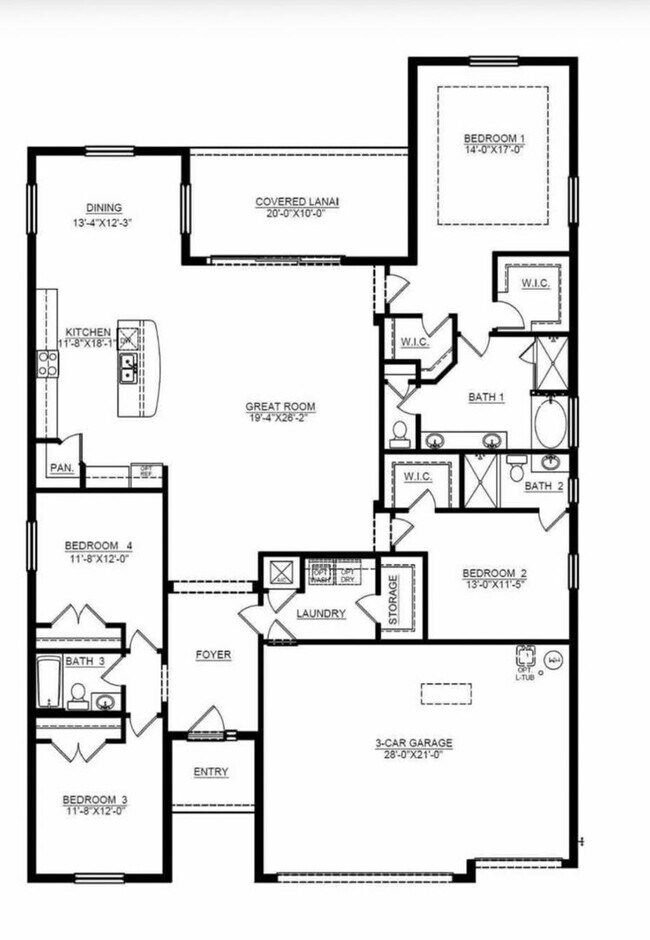 Building Photo - New built 4 bedroom 3 bath 3 car garage in Coddington Subdivision