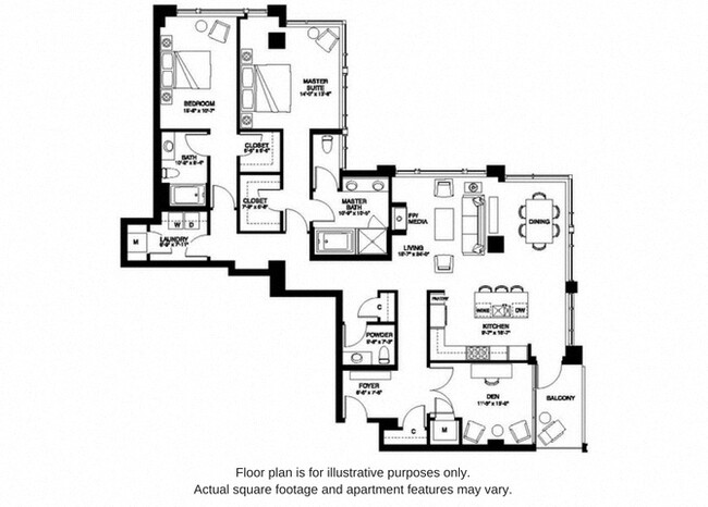 Floorplan - The Bravern