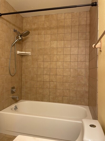 Downstairs full bathroom (shower) - 2533 La Honda Dr