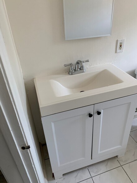 bathroom vanity - 9044 Hubbard St
