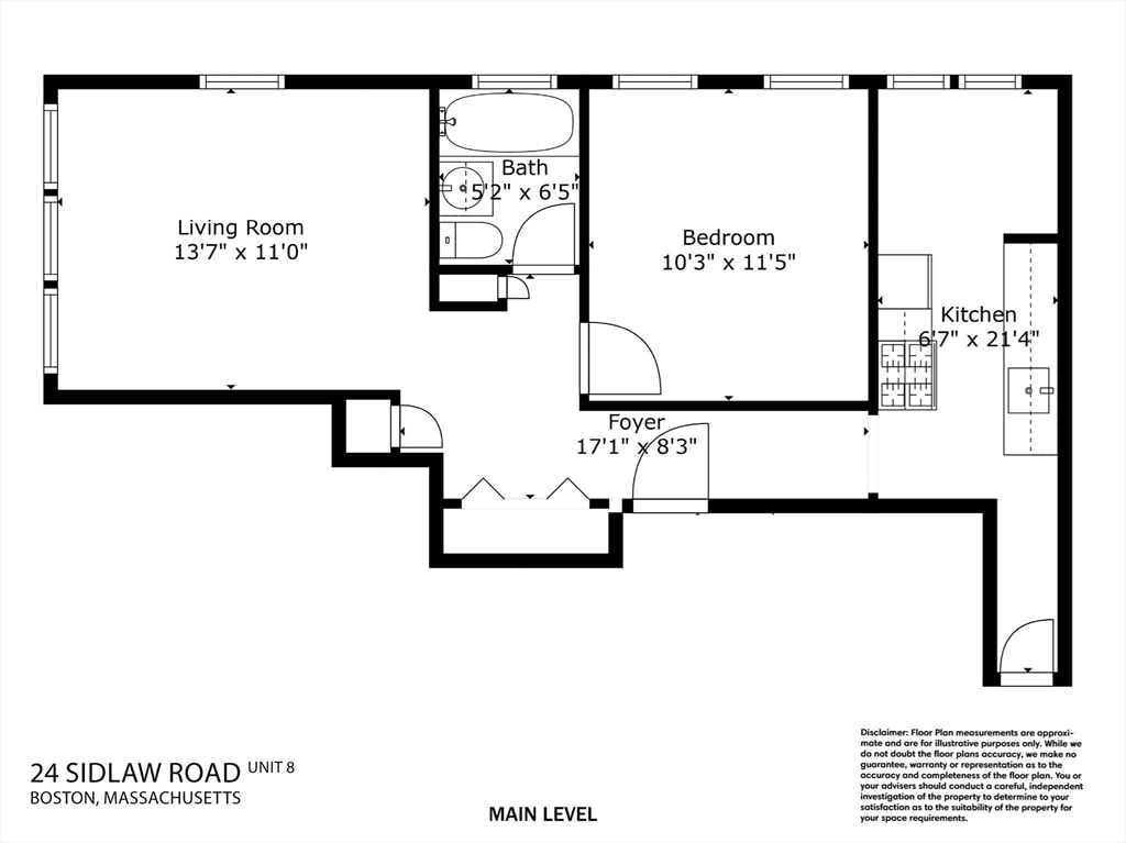 Map. - 24 Sidlaw Rd