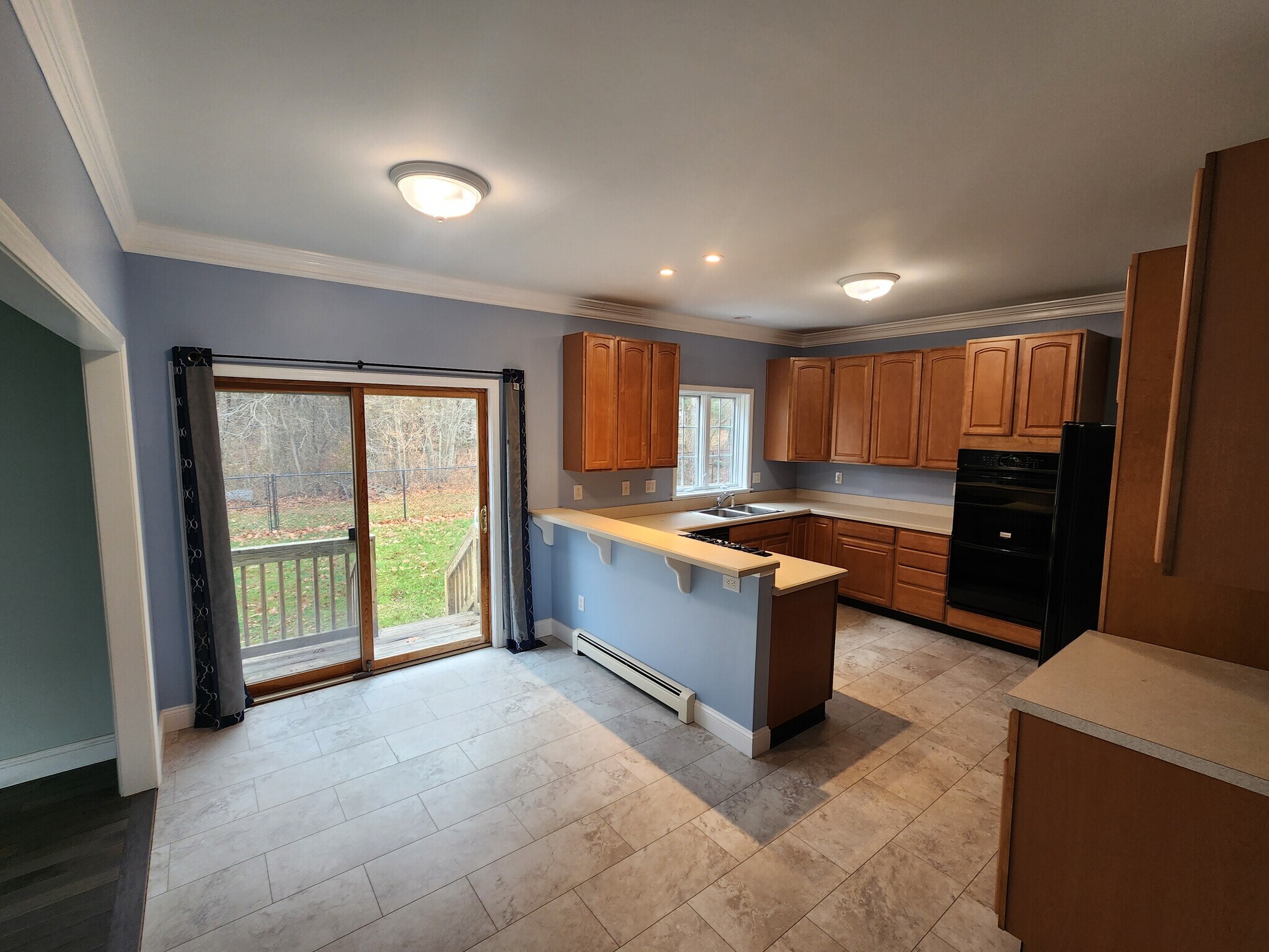 Eat-in kitchen from hallway - 30 Mary Ann Way
