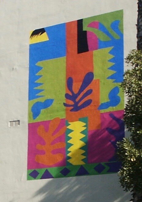Mural on building - 1844 S Victoria Ave