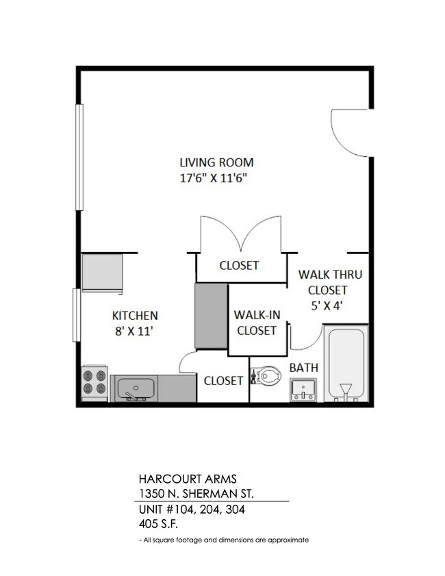 Floorplan - Harcourt Arms