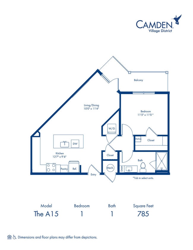 Floorplan - Camden Village District
