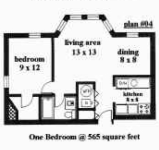 1BR/1BA - Spink